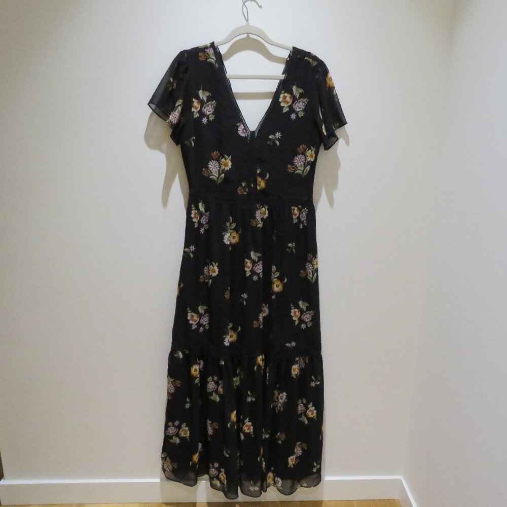 Abercrombie & Fitch Black Floral Maxi Dress - Picture 2 of 15